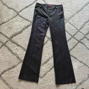 Alice + Olivia Black Flared Trousers